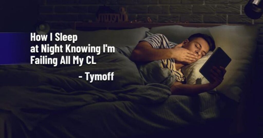 Tips On How I Sleep At Night Knowing I’m Failing All My Cl – Tymoff